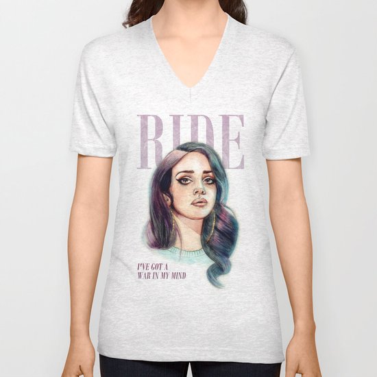 I've Got A War In My Mind Unisex V-Neck