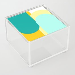 geometry bright color Acrylic Box