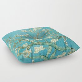 Almond Blossom by Vincent van Gogh, 1890 Floor Pillow