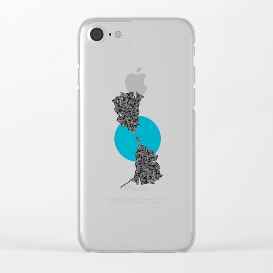 - cosmos_03 - Clear iPhone Case
