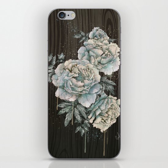Peony Wood iPhone & iPod Skin