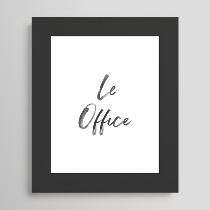 Framed Art Print
