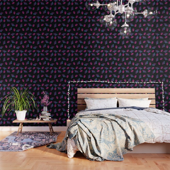 Unicorn Skulls And Anatomical Hearts Pastel Goth Wallpaper By