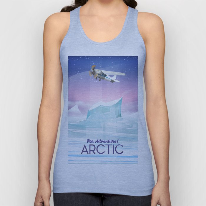 Arctic frozen flight poster. Tank Top