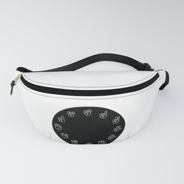 Sign Language Cloack Fanny Pack