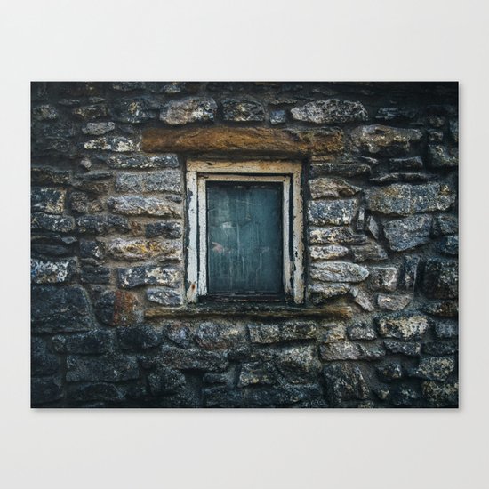 Who's That Peepin' In The Window? Canvas Print