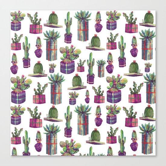 CACTUS GIFT Canvas Print