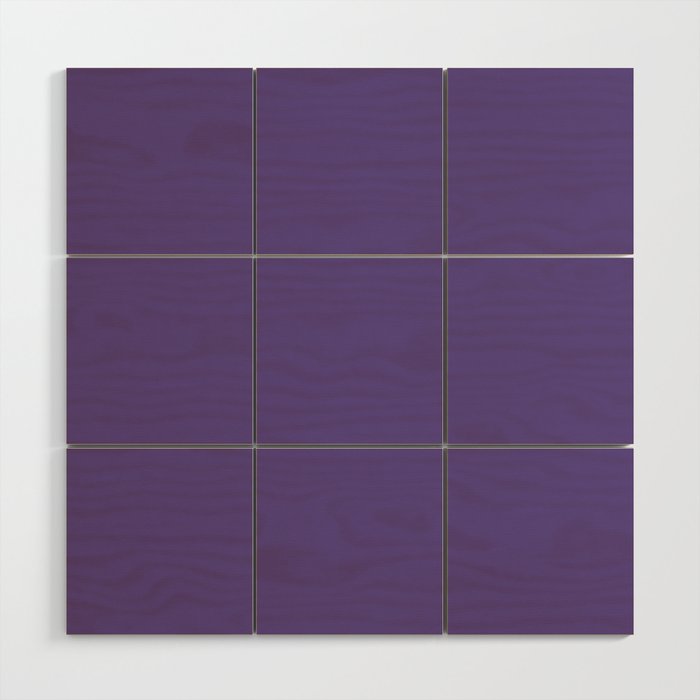 Ultra Violet Purple - Color of the Year 2018 Wood Wall Art