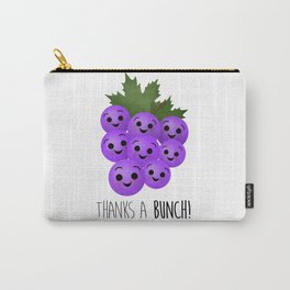 Thanks A Bunch | Grapes Carry-All Pouch