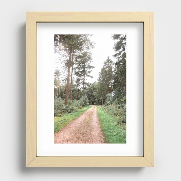 Road to nature | Travel photography | Fine art print | Art Print Recessed Framed Print