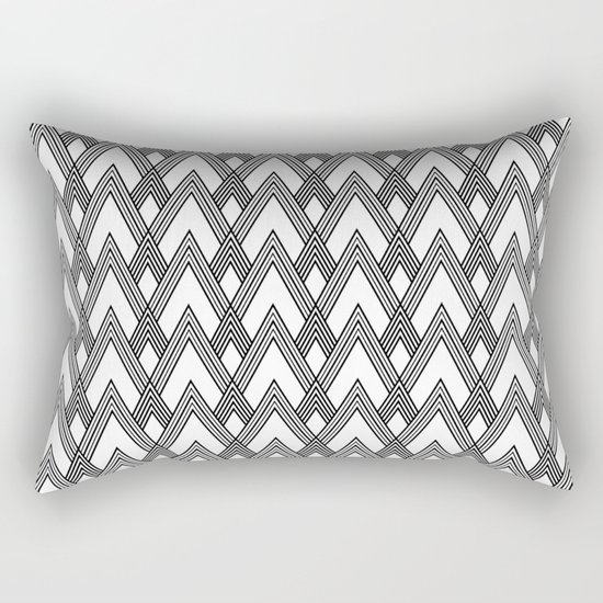 Minimal pattern Rectangular Pillow