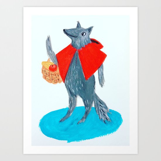 Red Art Print