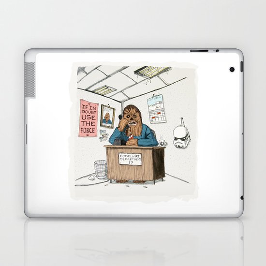 Chewwie at work Laptop & iPad Skin