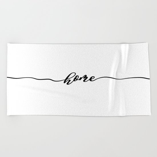 home Beach Towel