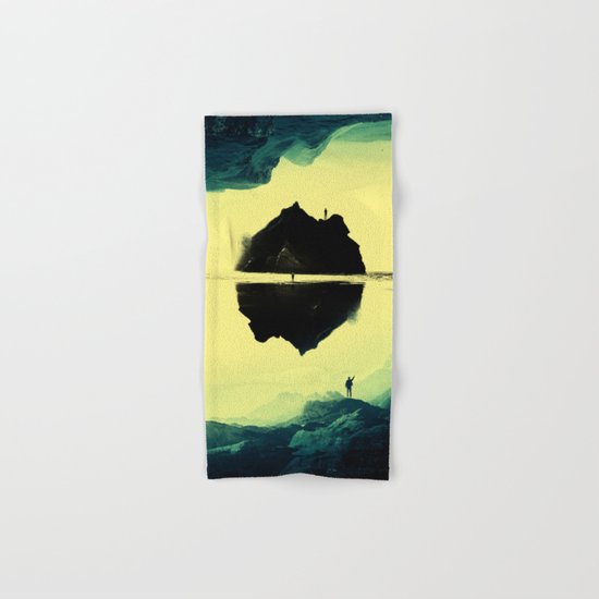 Triple Isolation in Green Hand & Bath Towel