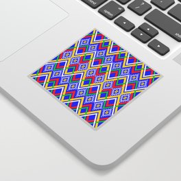 Colorful Ethnic Pattern Sticker