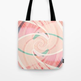 Wrapped in Ribbons: Multicolor Tote Bag