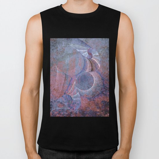 Fossilized Shells Biker Tank