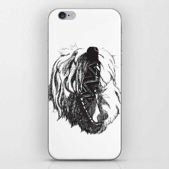 Yawning George iPhone & iPod Skin