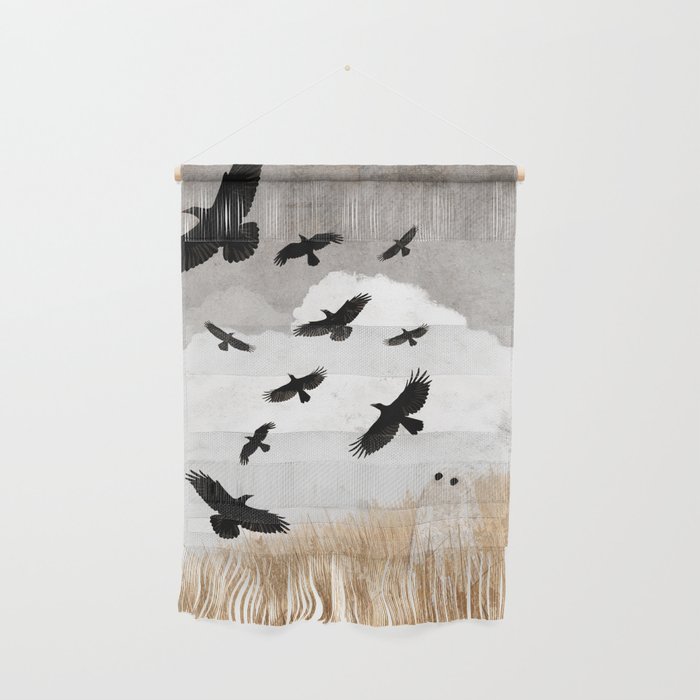 Walter and The Crows Wall Hanging