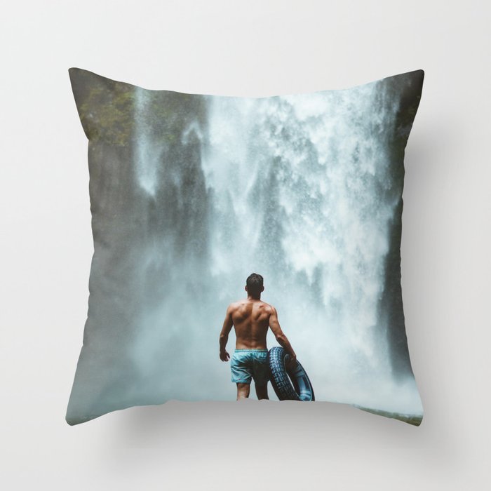 Brave and Bold Throw Pillow