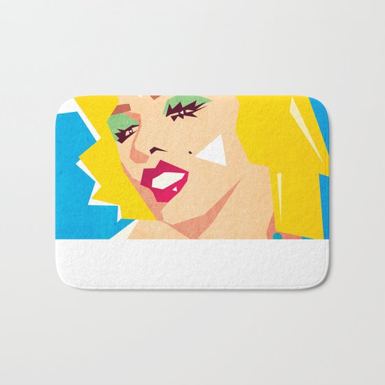 pop art Bath Mat