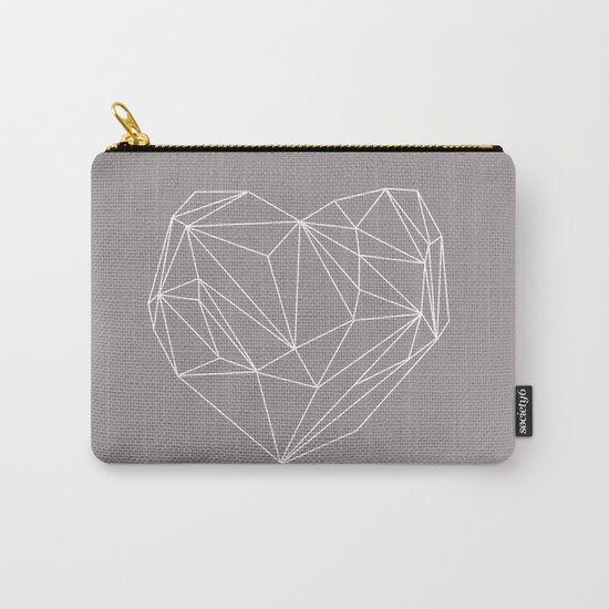 Heart Graphic Carry-All Pouch