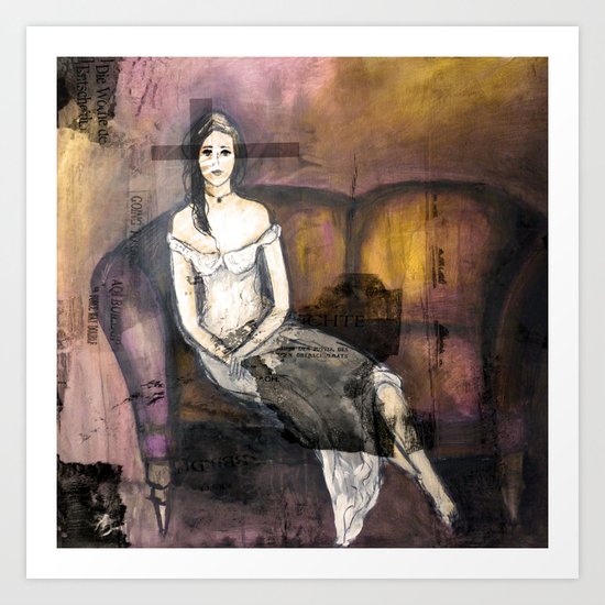 woman Art Print