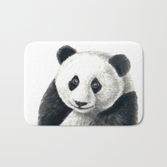 Panda bear Bath Mat
