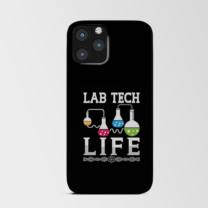 Lab Tech Life Chemist Doctor Laboratory Technician iPhone Card Case