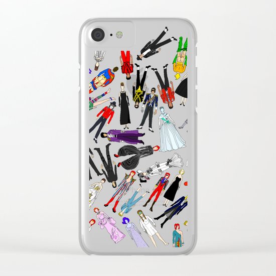Costume Party 1 Clear iPhone Case