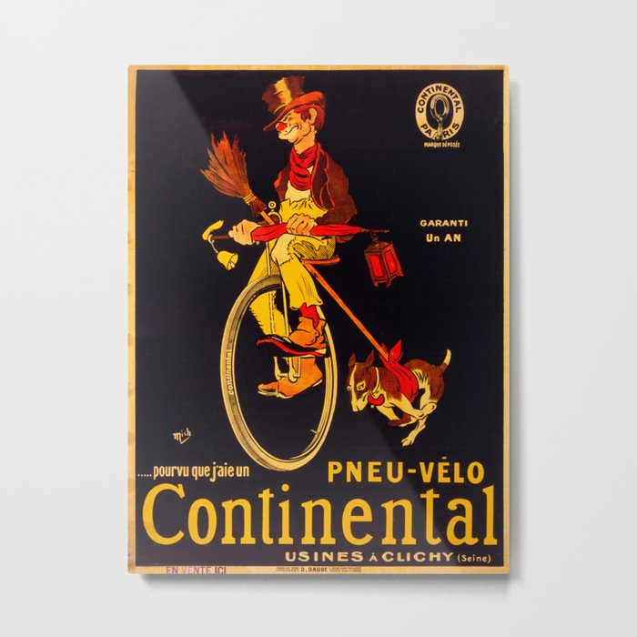 If only I had a Continental bicycle tire Metal Print