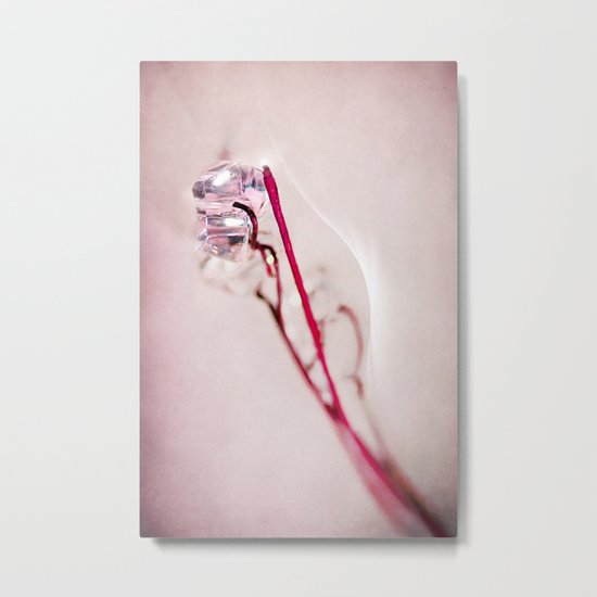 MADE OF GLASS Metal Print