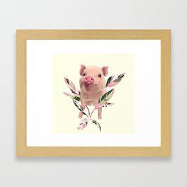 Lil Piglet Framed Art Print