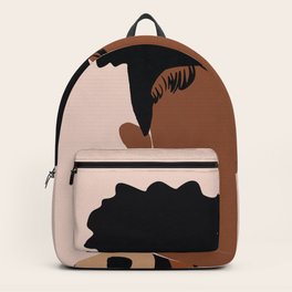 afro puff backpack