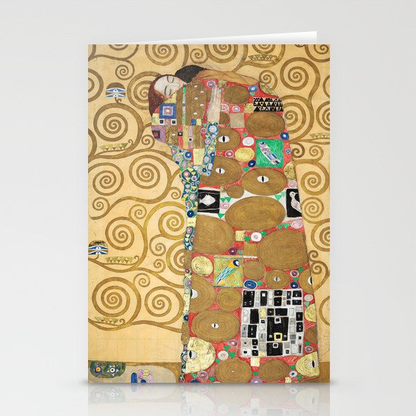 Gustav Klimt - Fulfillment, Stoclet Frieze Stationery Cards