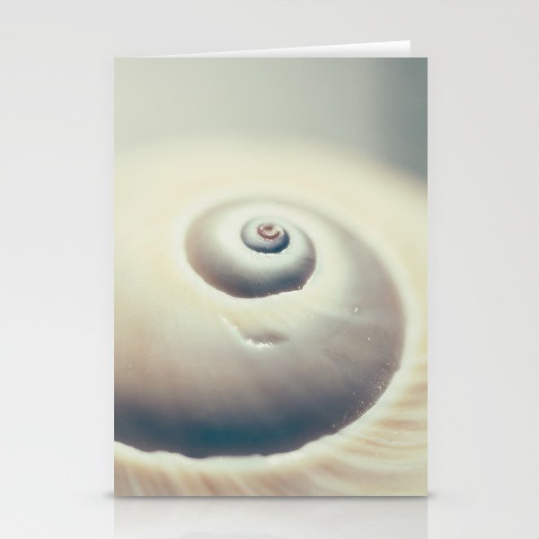 Moon Shell Stationery Cards