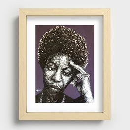Nina Simone #1 (Aunt Sarah) Recessed Framed Print
