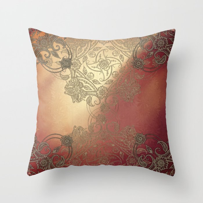 By Eternal Time Throw Pillow