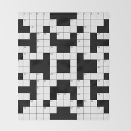 Crossword Throw Blankets for Any Room or Decor Style | Society6