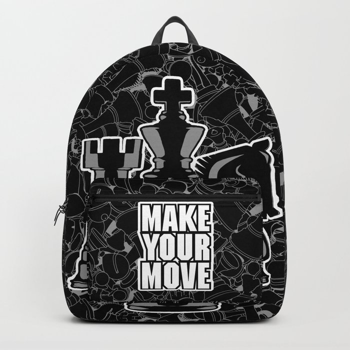 Make Your Move Chess Backpack