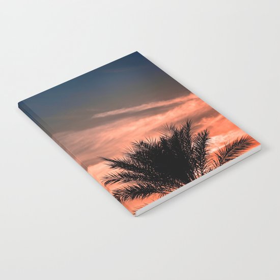 Palm Sunset Notebook