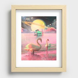 By the lake Recessed Framed Print