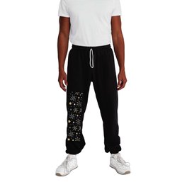 Gold Stars And Snowflakes Collection Sweatpants
