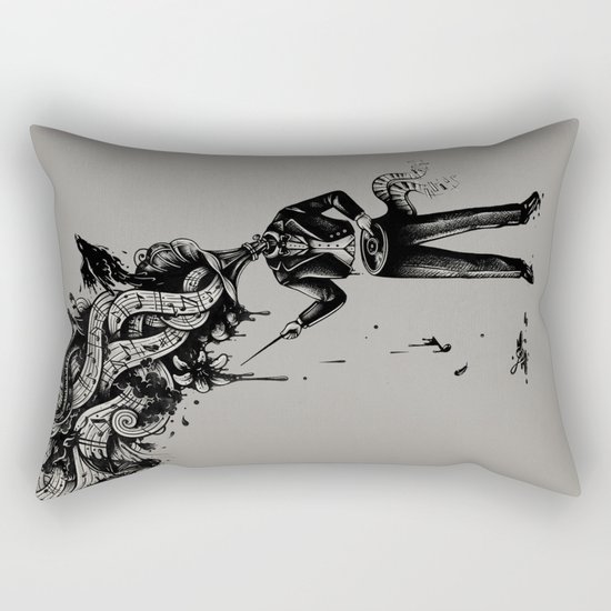 Cacophony Rectangular Pillow