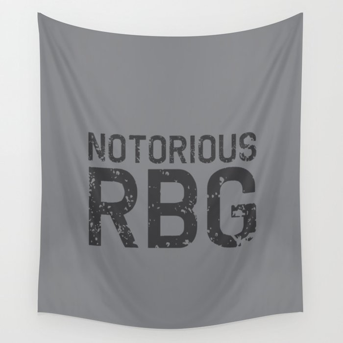 Notorious RBG R.B.G Wall Tapestry