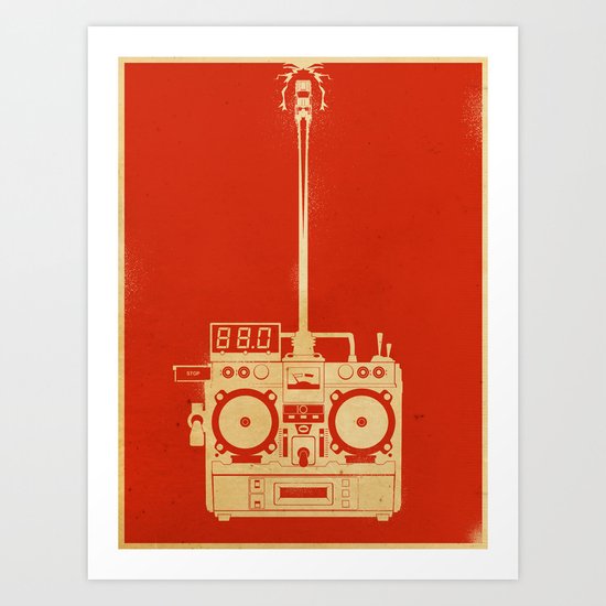88mph Art Print