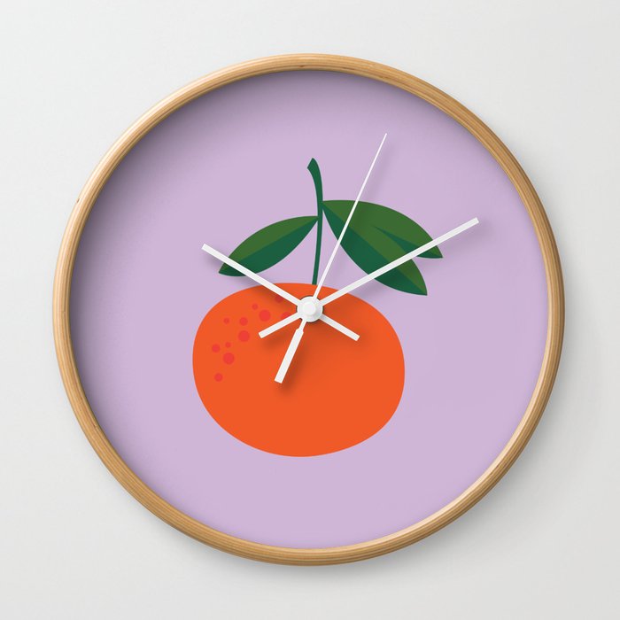 clementine Wall Clock