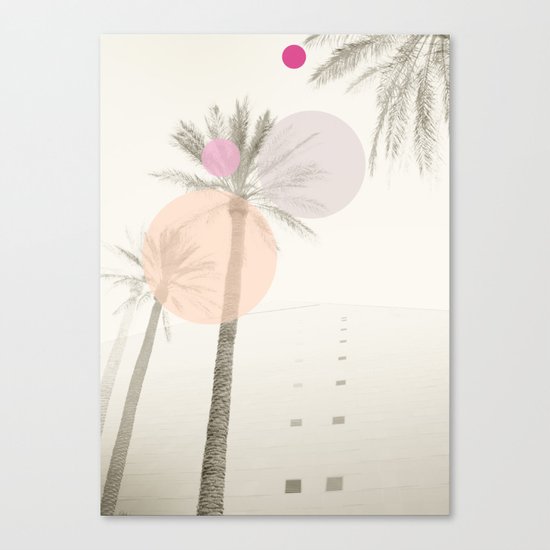 Dots//One Canvas Print