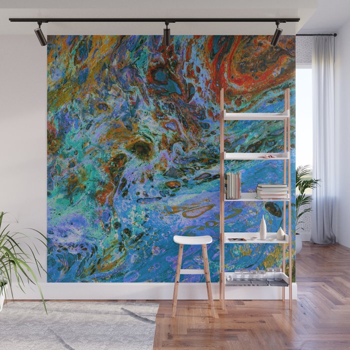 Swirling Tides Wall Mural